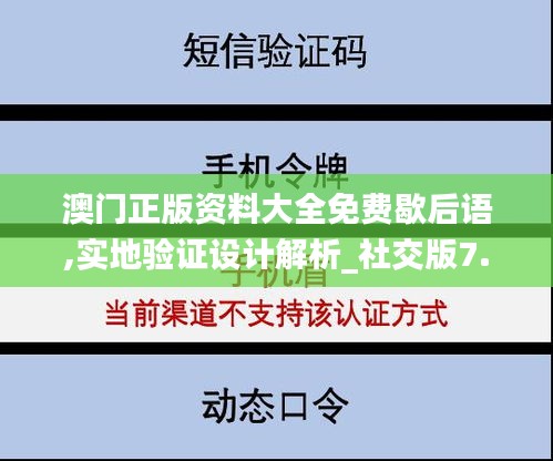 澳门正版资料大全免费歇后语,实地验证设计解析_社交版7.722