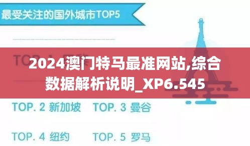 2024澳门特马最准网站,综合数据解析说明_XP6.545