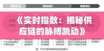 《实时指数：揭秘供应链的脉搏跳动》