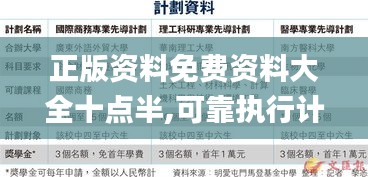 正版资料免费资料大全十点半,可靠执行计划_标配版1.849