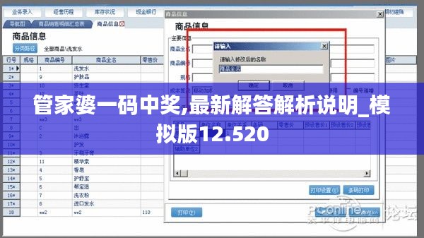 管家婆一码中奖,最新解答解析说明_模拟版12.520