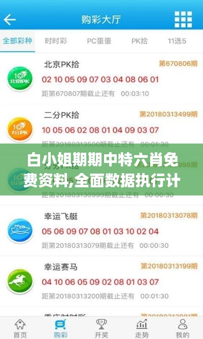 白小姐期期中特六肖免费资料,全面数据执行计划_苹果1.396
