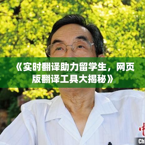 《实时翻译助力留学生，网页版翻译工具大揭秘》