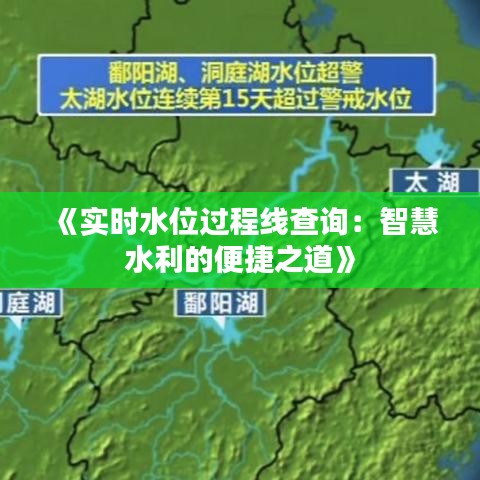 《实时水位过程线查询：智慧水利的便捷之道》
