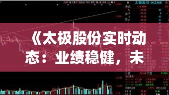 《太极股份实时动态：业绩稳健，未来发展可期》