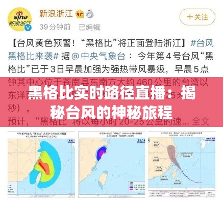 黑格比实时路径直播：揭秘台风的神秘旅程