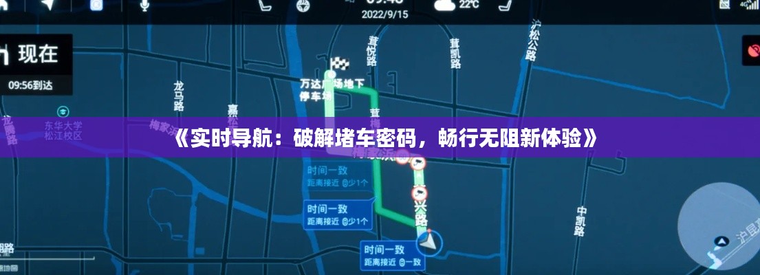 《实时导航：破解堵车密码，畅行无阻新体验》