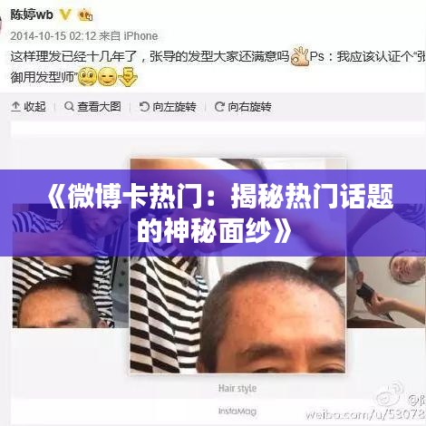 《微博卡热门：揭秘热门话题的神秘面纱》