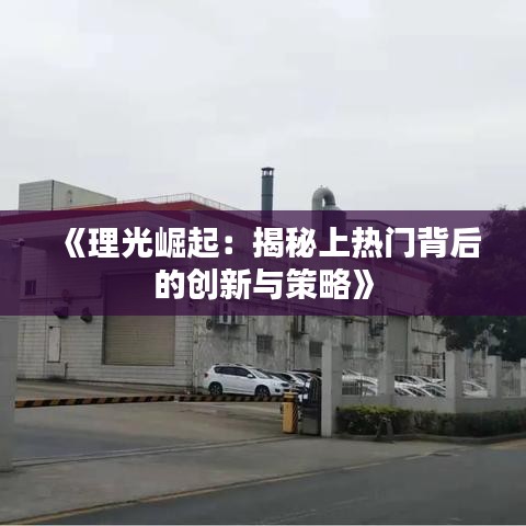 《理光崛起：揭秘上热门背后的创新与策略》