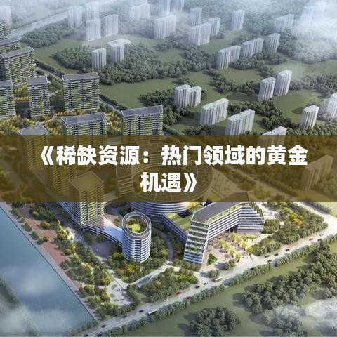 《稀缺资源：热门领域的黄金机遇》