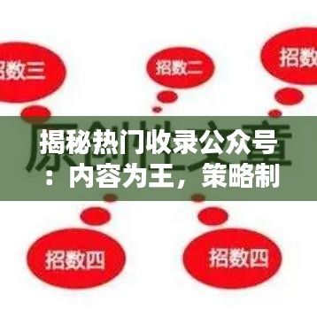 揭秘热门收录公众号：内容为王，策略制胜