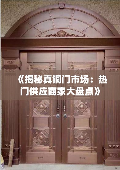 《揭秘真铜门市场：热门供应商家大盘点》