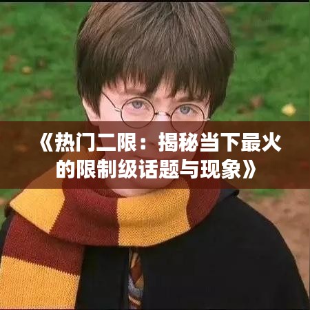 《热门二限：揭秘当下最火的限制级话题与现象》