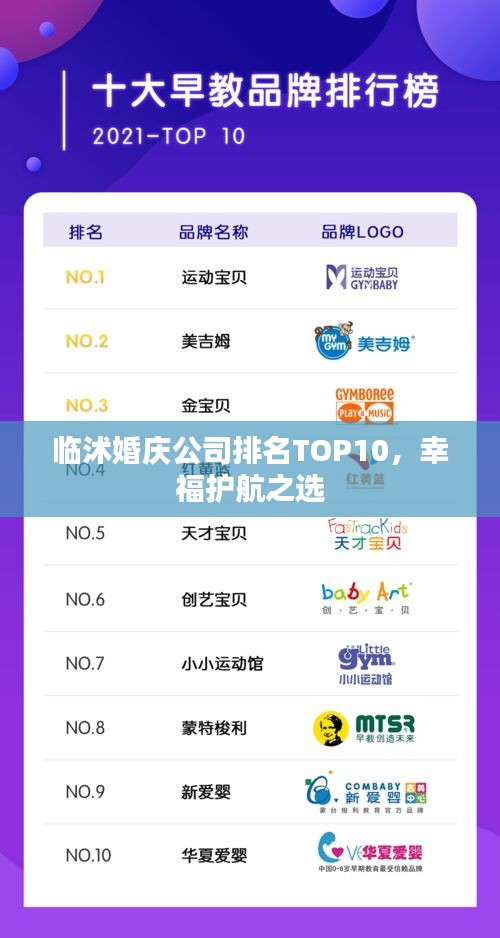 临沭婚庆公司排名TOP10，幸福护航之选