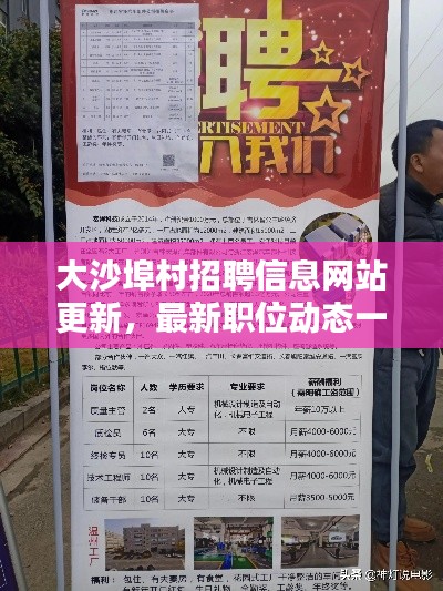 大沙埠村招聘信息网站更新，最新职位动态一网打尽