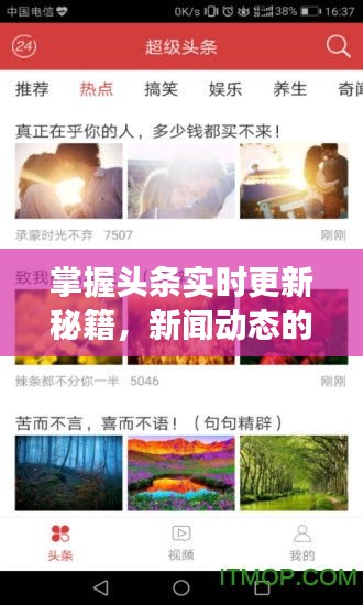 掌握头条实时更新秘籍，新闻动态的关键步骤解读