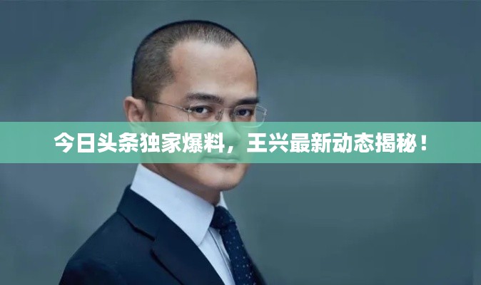 今日头条独家爆料，王兴最新动态揭秘！