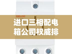 进口三相配电箱公司权威排名榜单揭晓！
