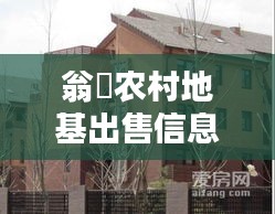 翁垟农村地基出售信息最新：翁垟规划图 