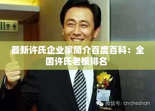 最新许氏企业家简介百度百科：全国许氏老板排名 