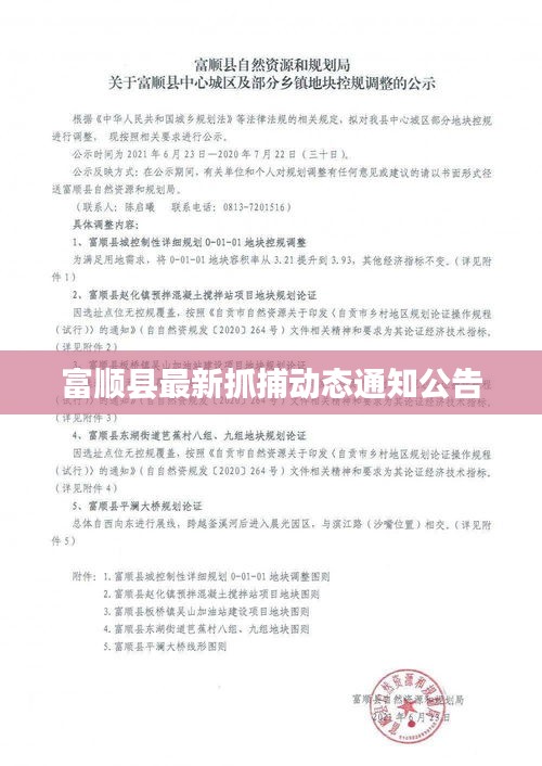 富顺县最新抓捕动态通知公告