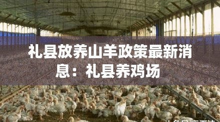礼县放养山羊政策最新消息：礼县养鸡场 