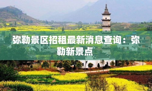 弥勒景区招租最新消息查询：弥勒新景点 