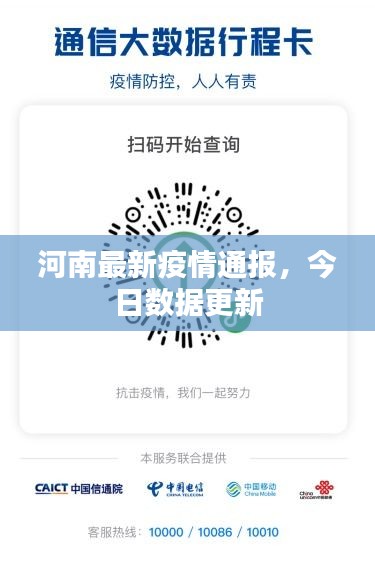河南最新疫情通报，今日数据更新