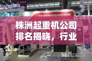 株洲起重机公司排名揭晓，行业影响力不容小觑