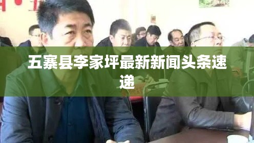 五寨县李家坪最新新闻头条速递