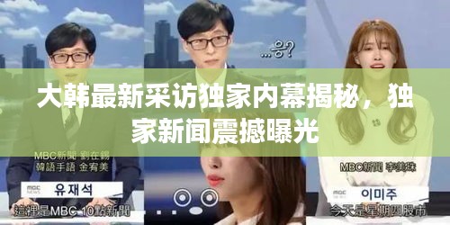 大韩最新采访独家内幕揭秘，独家新闻震撼曝光