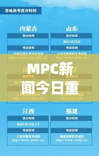MPC新闻今日重磅更新，最新消息全面报道