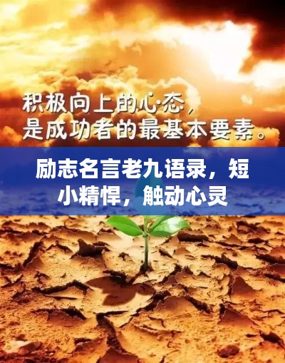 励志名言老九语录，短小精悍，触动心灵