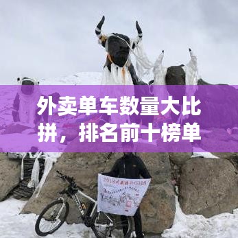 外卖单车数量大比拼，排名前十榜单揭晓！