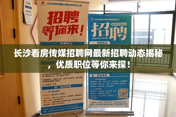 长沙看房传媒招聘网最新招聘动态揭秘，优质职位等你来探！