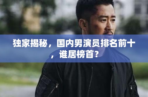 独家揭秘，国内男演员排名前十，谁居榜首？