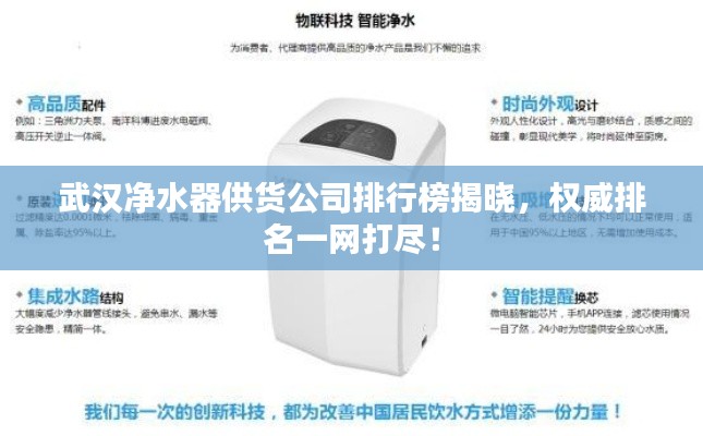 武汉净水器供货公司排行榜揭晓，权威排名一网打尽！