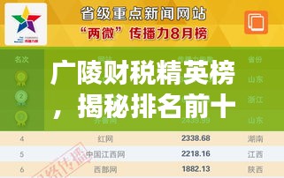 广陵财税精英榜，揭秘排名前十名辉煌成就！