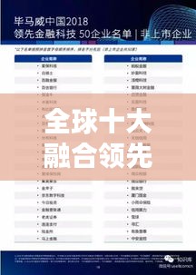 全球十大融合领先企业榜单揭晓！