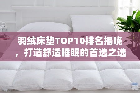 羽绒床垫TOP10排名揭晓，打造舒适睡眠的首选之选