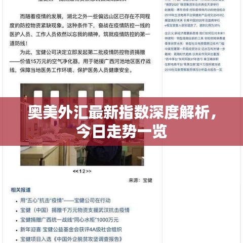奥美外汇最新指数深度解析，今日走势一览