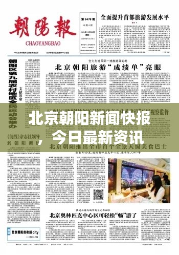 北京朝阳新闻快报，今日最新资讯