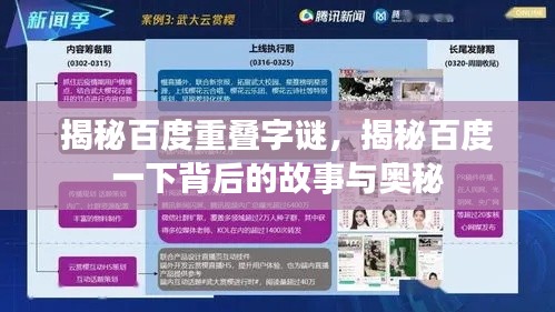 揭秘百度重叠字谜，揭秘百度一下背后的故事与奥秘