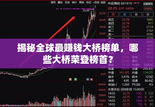 揭秘全球最赚钱大桥榜单，哪些大桥荣登榜首？