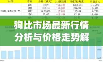 狗比市场最新行情分析与价格走势解读