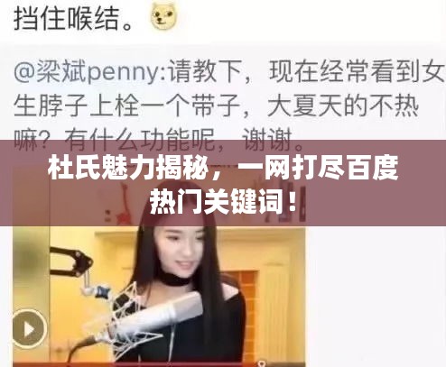 杜氏魅力揭秘，一网打尽百度热门关键词！